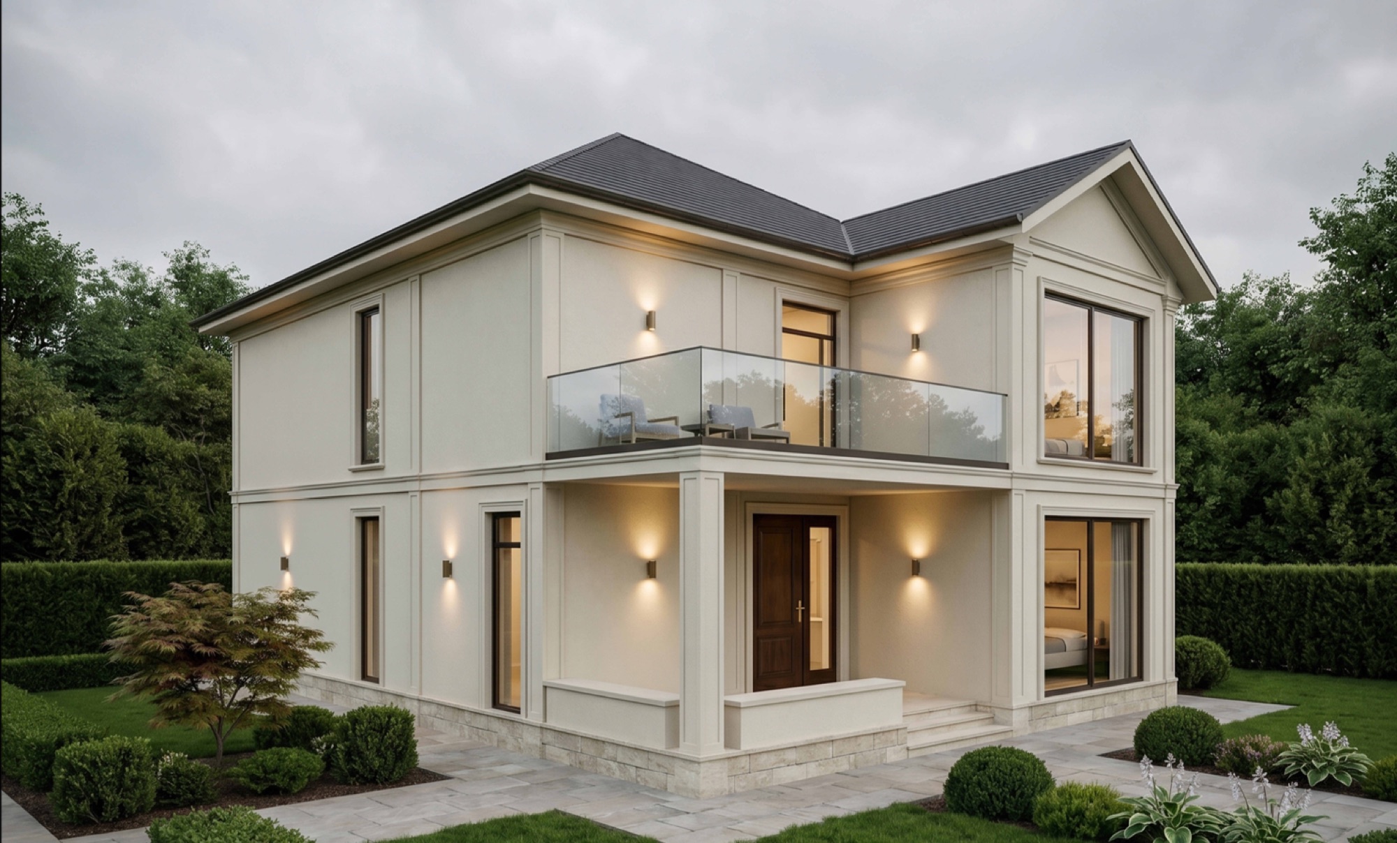 Casa S+P+E — Eleganță Contemporană