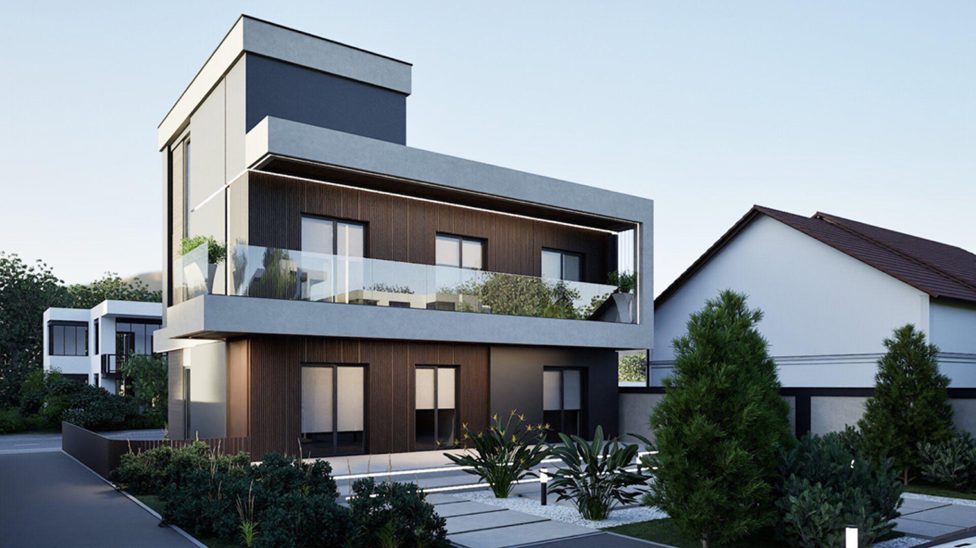 Casa S+P+E 2 — Volumetrie Contemporană