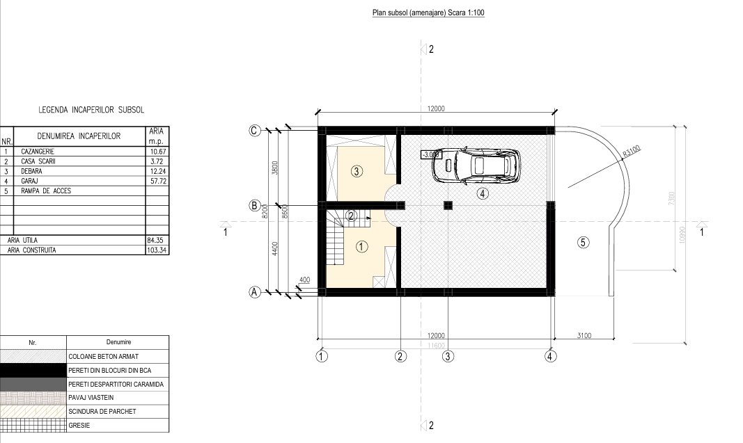 Plan Subsol