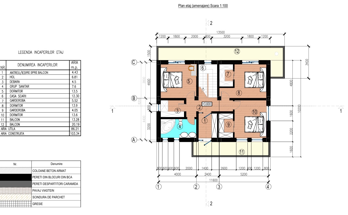 Plan Etaj